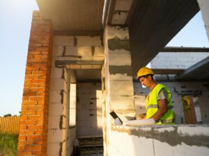 construction-engineer-on-the-construction-site-of-a-house